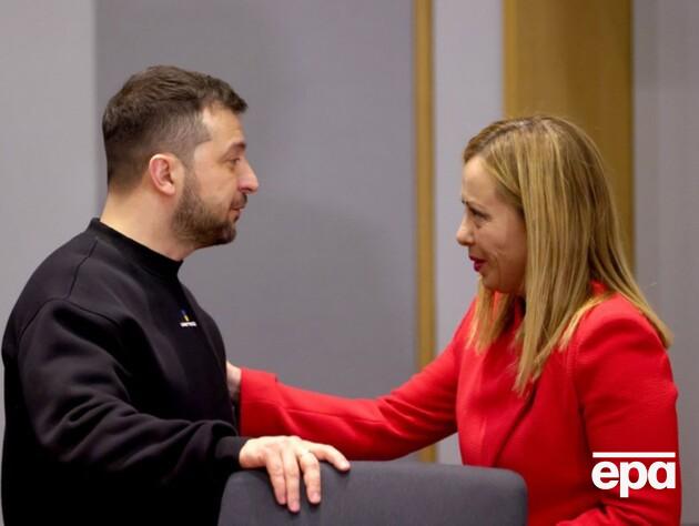 Какую украинскую песню напела Зеленскому Мелони