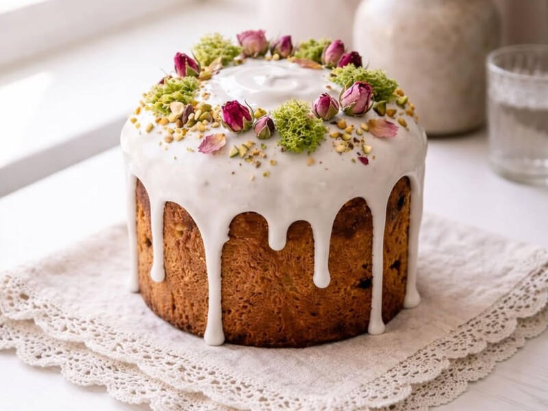 Паска без яиц и молока, которую не отличить от классической. Простой и проверенный рецепт