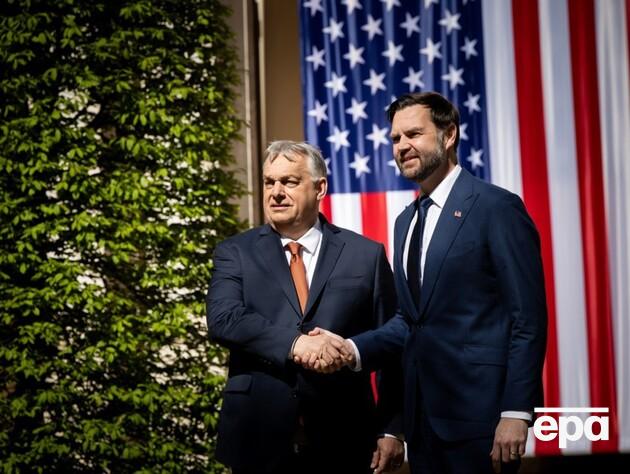 Приїзд Венса знизив рейтинг партії Орбана – ЗМІ