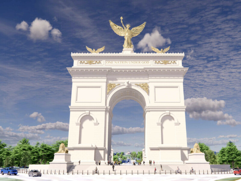 Трамп хоче звести у Вашингтоні 76-метрову арку. Показав, як виглядатиме