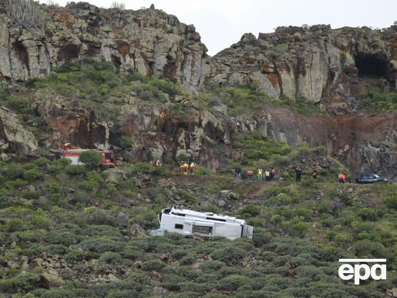 На Канарах в ДТП потрапив автобус із туристами, є жертва. Фото
