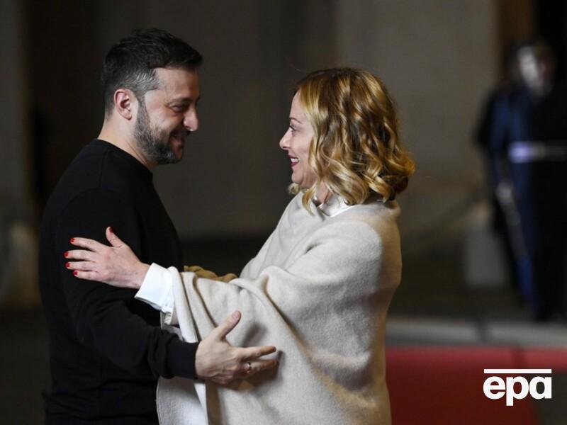 В Италии анонсировали встречу Мелони и Зеленского