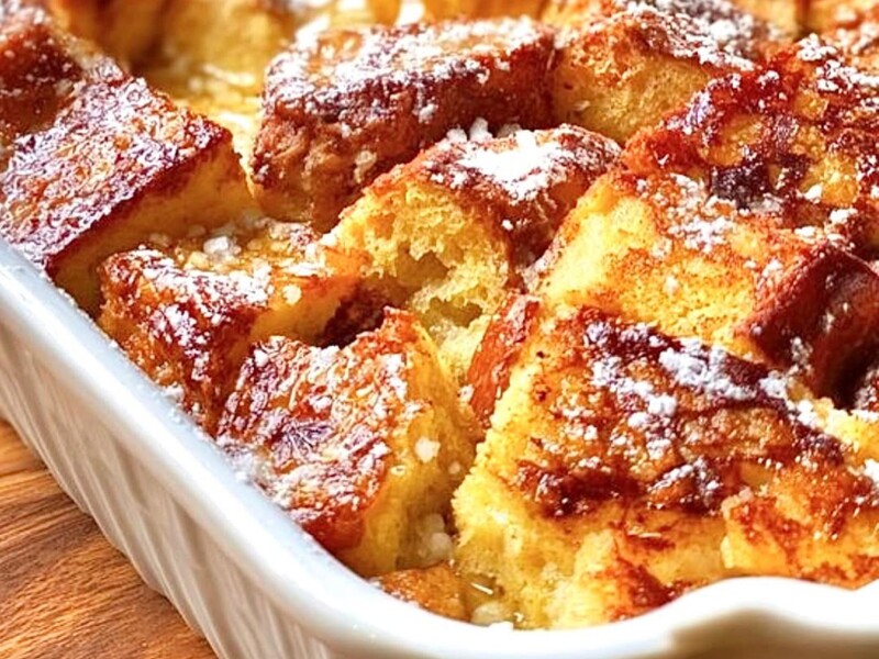 Залейте этим вчерашнюю паску – и получится изумительный десерт, который разметут за пару минут