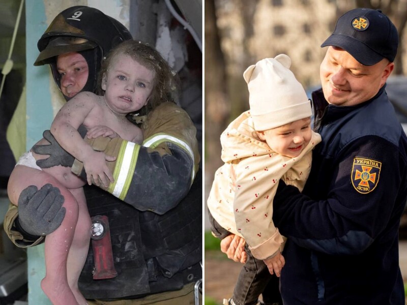 Вагітна жінка з 2,5-річною донькою впали із шостого на третій поверх через атаку РФ в Одесі. Як їх рятували