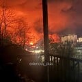 На російській Кубані вночі пролунали вибухи. Загорілася нафтобаза. Фото, відео