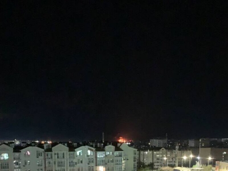 Дроны атаковали порт в Севастополе. Видео
