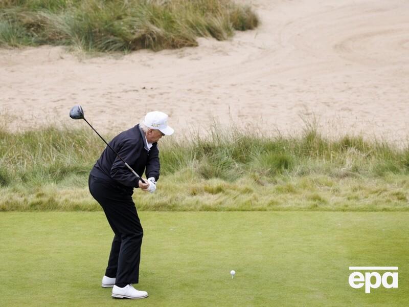 Трамп пішов грати в гольф після екстреної наради через кризу в Ормузькій протоці – ЗМІ