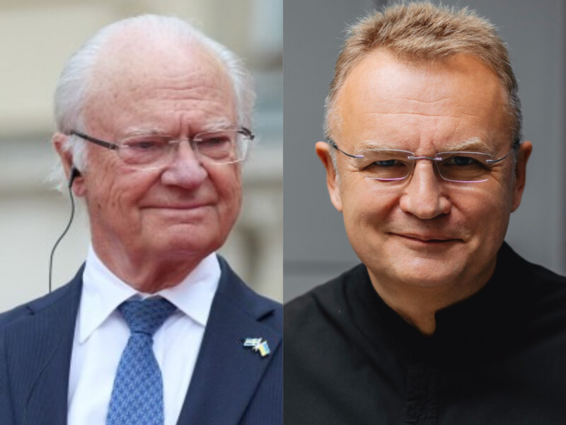 Садовый опозорился перед королем Швеции. Как отреагировал монарх. Видео