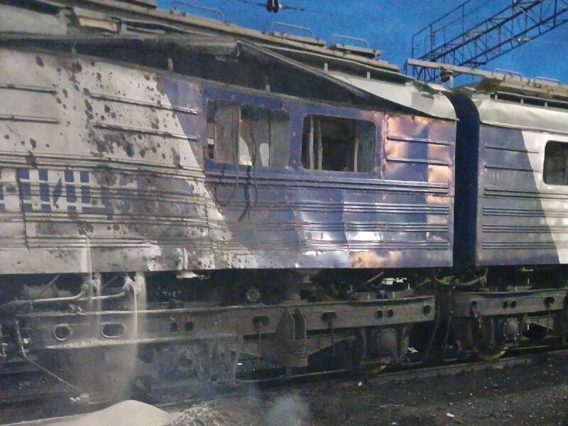 РФ ночью обстреляла железную дорогу в Запорожской области и порт Одессы. Есть погибший