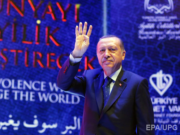 Ердоган звинуватив Захід у поставках зброї терористам на Близькому Сході