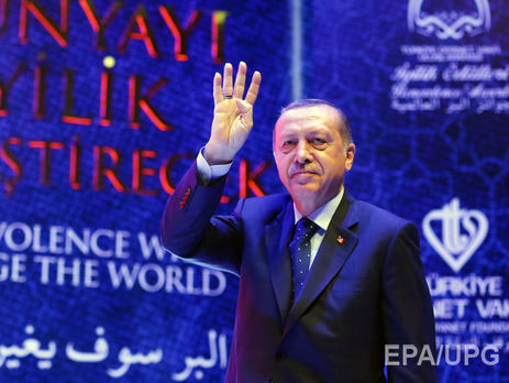 Ердоган звинуватив Захід у поставках зброї терористам на Близькому Сході