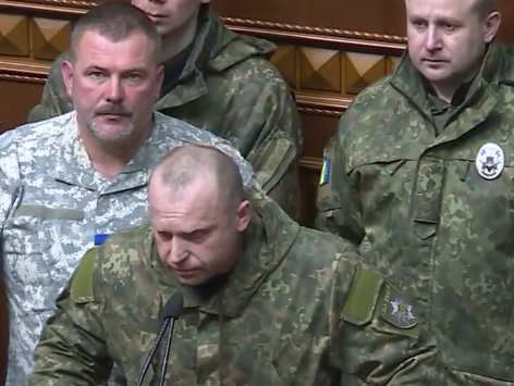 Военный в Верховной Раде рассказал об инциденте с Парасюком в Славянске. Видео