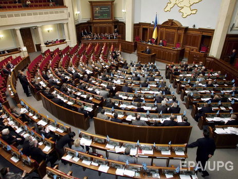 За законопроект про збільшення частки української мови в ефірах телеканалів не проголосували в Опозиційному блоці, "Волі народу" та "Відродженні"