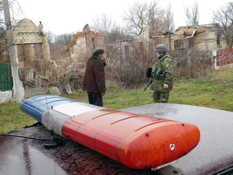 Боевики ночью обстреливали Марьинку – полиция