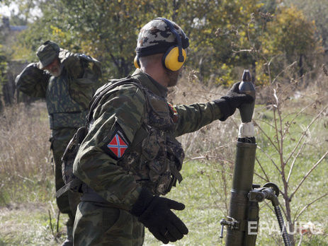 В штабе АТО заявили о шести погибших и девяти раненых боевиках в бою под Водяным