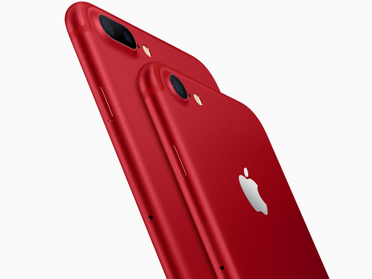 Apple вперше випустить червоний iPhone 7 