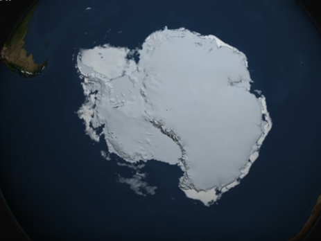 NASA показало рекордное таяние льдов в Арктике. Видео