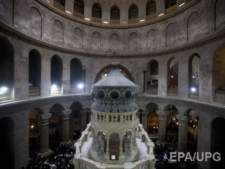 В Иерусалиме открыли после реставрации гробницу Христа. Фоторепортаж