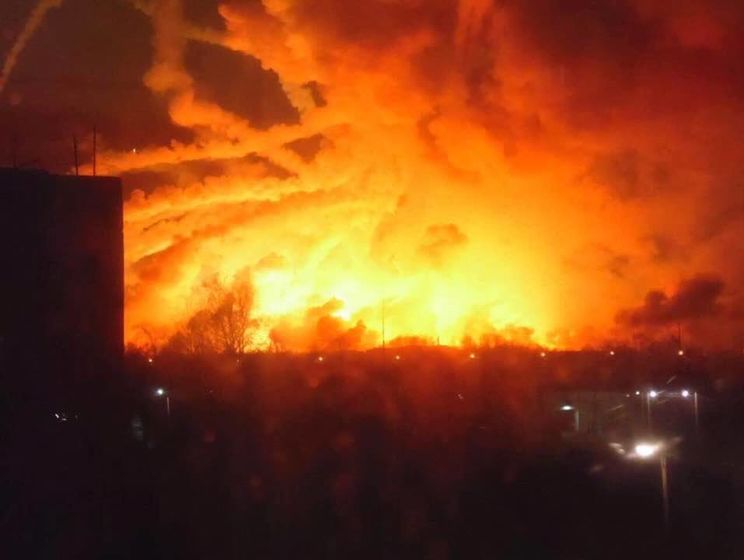 З району вибуху на складі боєприпасів у Харківській області евакуювали приблизно 20 тис. осіб – ДСНС