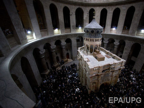 Новинский: Мы приняли посильное участие в реконструкции Гроба Господня в Иерусалиме