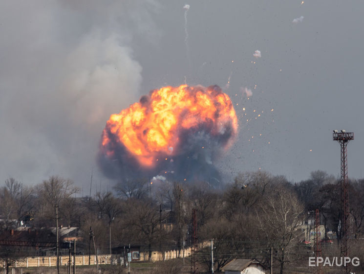 Район пожежі на складі боєприпасів у Балаклії розширився – Міноборони України