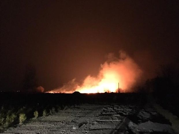Через пожежу на Осокорках у Києві вигоріло 4 тис. м² очерету