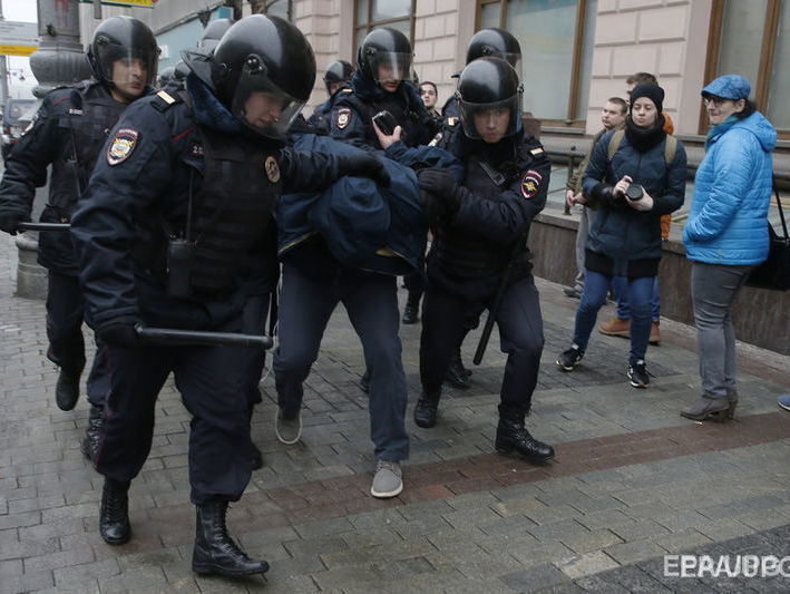 У Москві на мітингу затримали 31 людину – МВС РФ