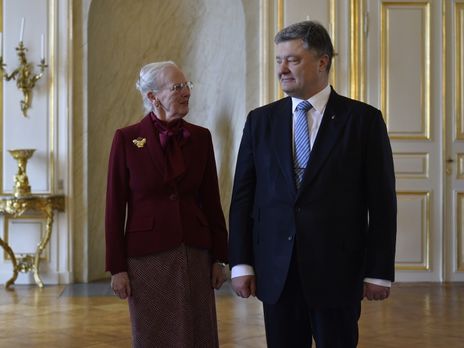 Королева Данії Маргрете II прийняла президента України Петра Порошенка