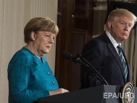 Трамп и Меркель по телефону обсудили ситуацию в Украине