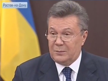 Янукович обвинил ЦРУ в развязывании гражданской войны в Украине