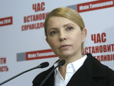 Тимошенко: Шансы решить кризис на востоке мирным путем потеряны