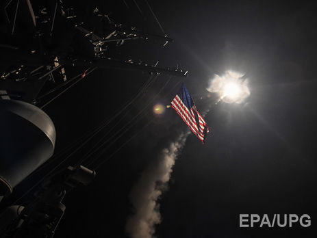 Сирийское новостное агентство заявило, что в результате атаки США на авиационную базу погибло четверо детей