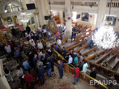 Арабський телеканал Al Hadath опублікував відео моменту вибуху в єгипетському місті Танті