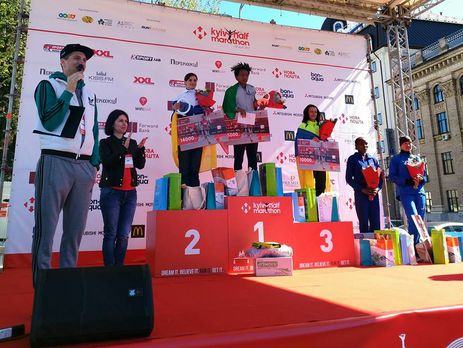 Более 9 тыс. человек из 48 стран мира приняли участие в киевском полумарафоне