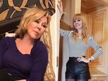 Успенская вышла в свет в 