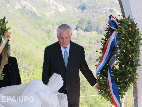 Тиллерсон заявил, что США будут бороться с теми, кто совершает преступления против человечности