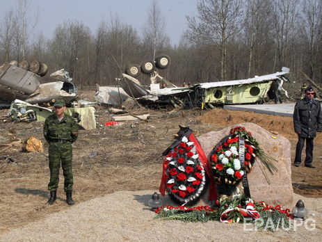 Літак із Качинським розбився у квітні 2010 року 
