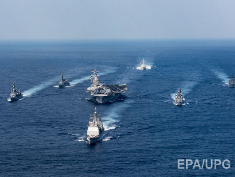 В Пентагоне заявили, что нет конкретной причины отправки к Корейскому полуострову авианосца Carl Vinson