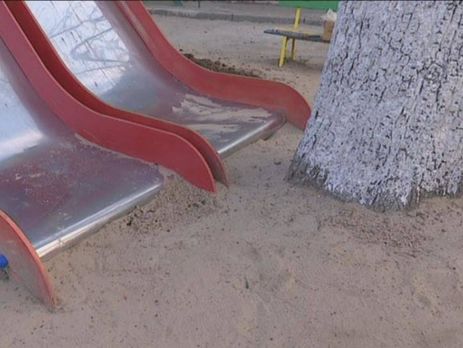 В детсаду Харькова установили экстремальную горку