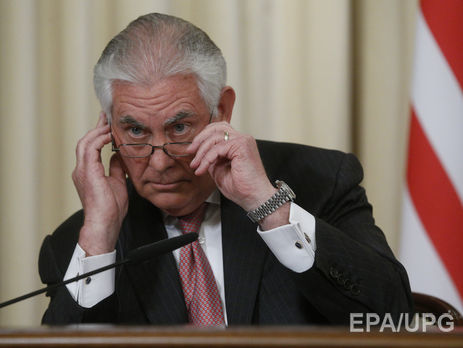 Тіллерсон: Відносини США і РФ не покращаться без виконання Мінських домовленостей