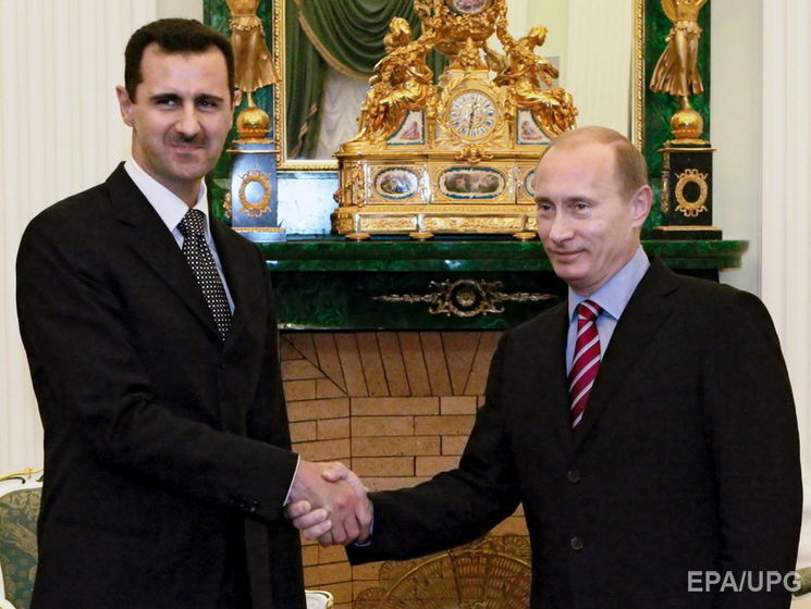 Латиніна: Путін не союзник, а заручник Асада