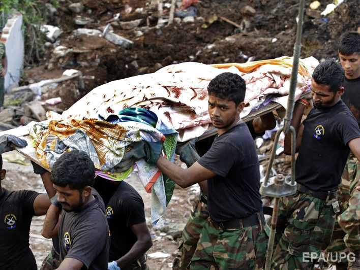 Кількість загиблих унаслідок обвалу сміття у Шрі-Ланці зросла до 29