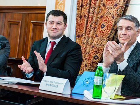 Насиров и Аркаллаев в президиуме конференции ФДУ