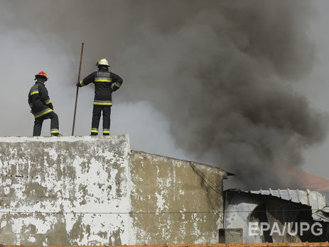 В Курской области РФ загорелся склад артиллерийского вооружения 
