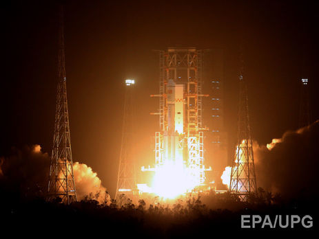 Перший китайський вантажний космічний корабель стикувався з модулем космічної лабораторії