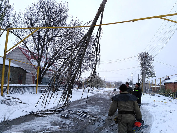 22 населенных пункта в двух областях Украины остаются обесточенными &ndash; ГСЧС