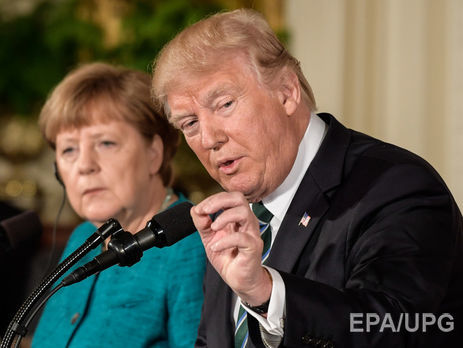 Трамп і Меркель телефоном обговорили ситуацію на Донбасі