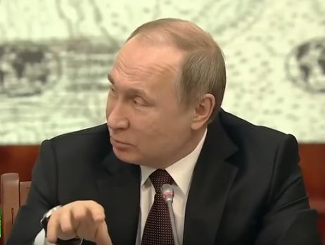 Путин сравнил себя с морским ангелом. Видео