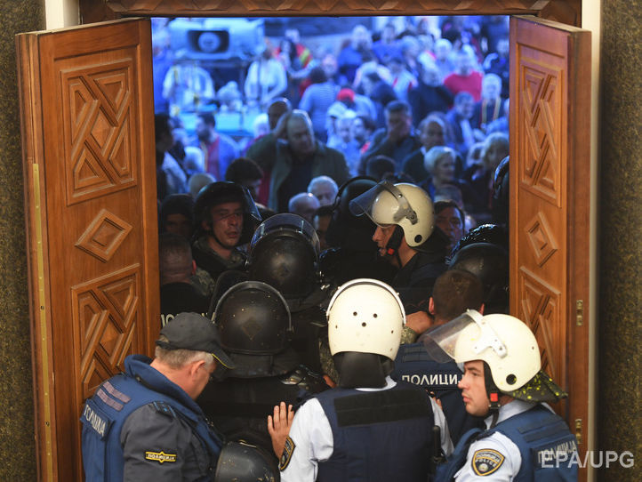 Унаслідок протестів у Македонії постраждало 109 осіб – МВС