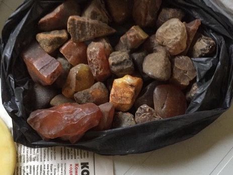 СБУ на Волыни изъяла янтаря на $2 млн